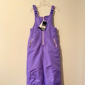 NWT Girls Ski Bib